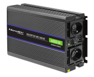 Qoltec Przetwornica napięcia 4000 MS | 12V na 230V | 2000/4000W - 1190380 - zdjęcie 2